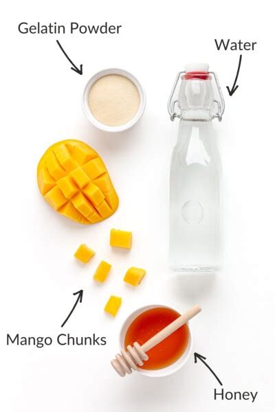 Mango Jelly (Homemade Mango Jello) | Maple + Mango