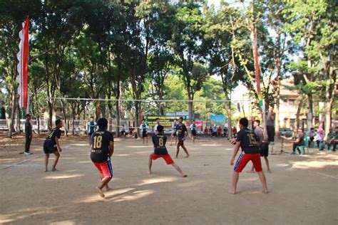 Meriahkan Hut Ri Ke Kodim Sragen Menggelar Volley Dandim Cup