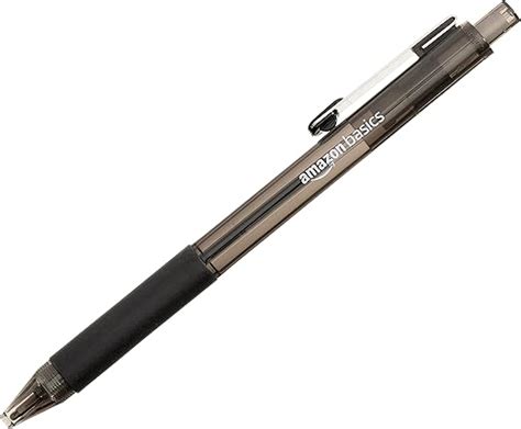 Amazon Amazon Basics Retractable Comfort Grip Ballpoint Pens