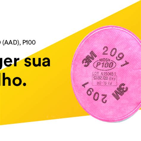 Filtro para Particulados 3M 2091 Maringá Fitas Distribuidor