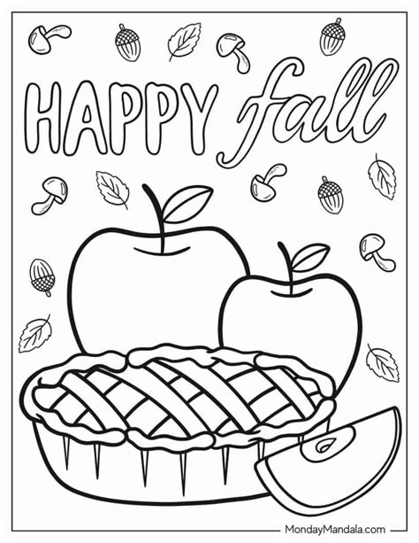 68 Autumn And Fall Coloring Pages Free Pdf Printables Coloring Pages Fall Coloring Pages