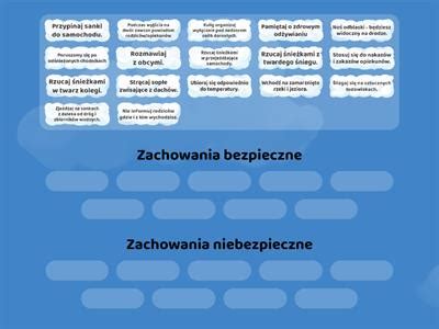 Bezpieczne ferie zimowe Materiały dydaktyczne