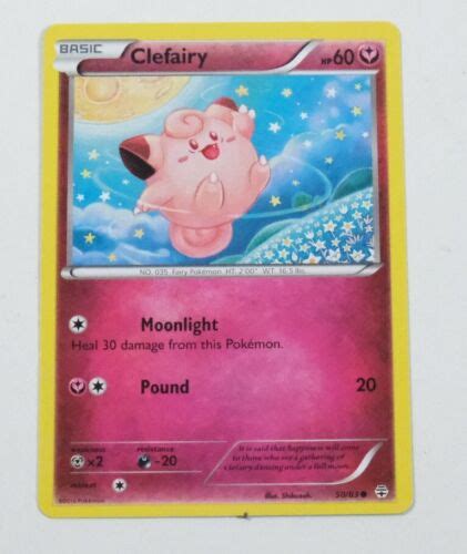 Pokémon Tcg Clefairy Generations 5083 Regular Common Ebay