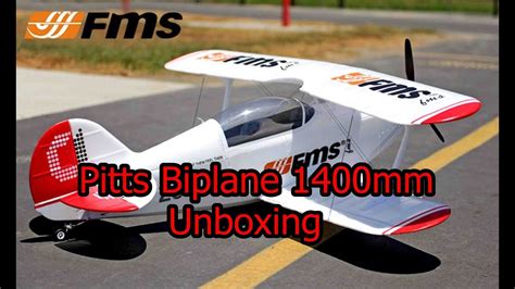 Fms Pitts Biplane Mm Unboxing Youtube