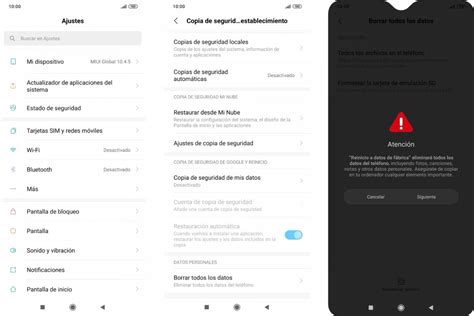 Cómo formatear un móvil Android