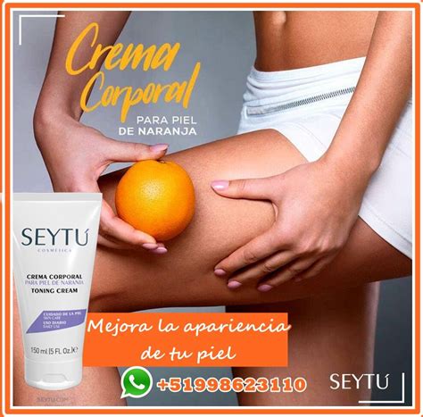 Crema Corporal Para Piel De Naranja Seytu Piel De Naranja Crema