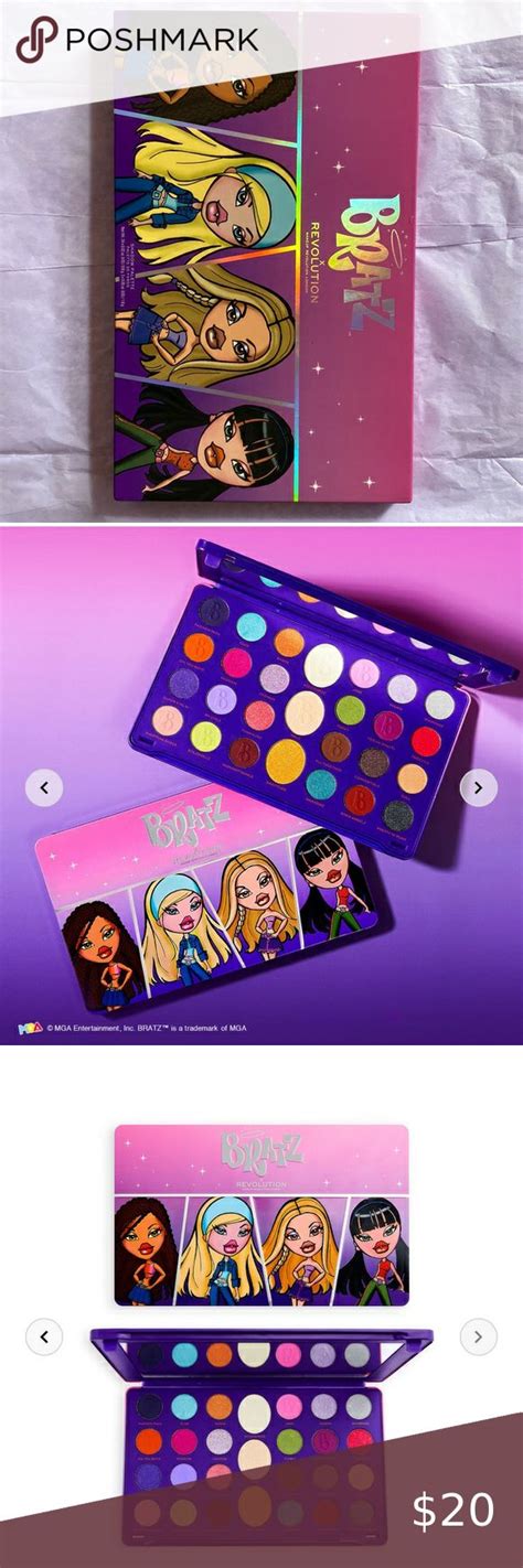 NWB LIMITED EDITION Makeup Revolution X Bratz Eyeshadow Palette