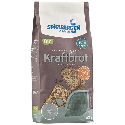 Spielberger Kraftbrot Backmischung Glutenfrei 600 G Shop Apotheke