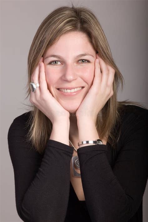 Portrait Of A Beautiful Blonde Woman Looking Amazed And Gaping Stock Image Image Of Girl