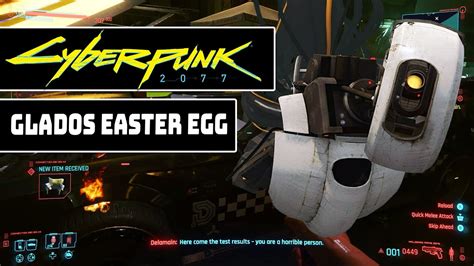 Cyberpunk 2077 Easter Egg Glados From Portal In Epistrophy Coastview