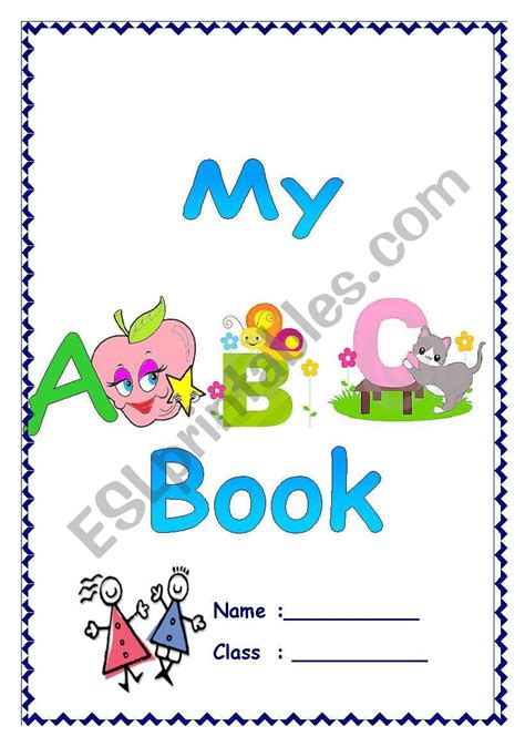 My ABC Book - ESL worksheet by htaraf