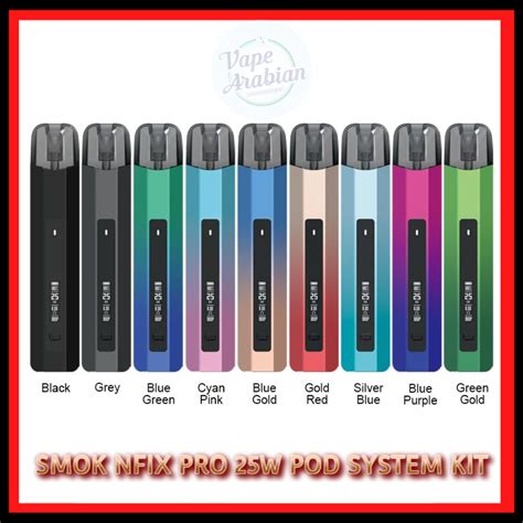 Smok Nfix Pro 25w Pod System Kit In UAE E Vape Shop In UAE