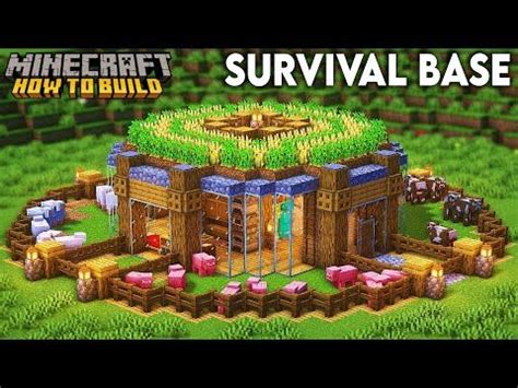 Minecraft: How to Build an Ultimate Survival Base Tutorial - YouTube ...