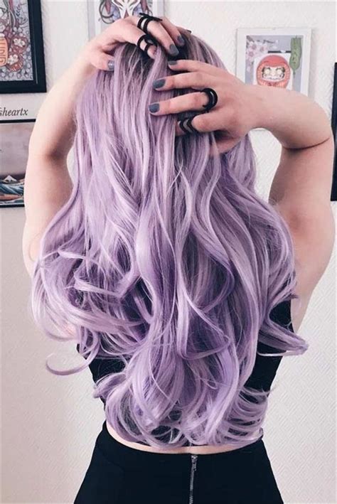 80 Chic Ombre Lavender Hairstyles With Highlights Trend In 2019 Easy