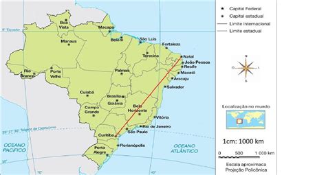 Distancia De Cuiaba A Curitiba - gente urgente! Considerando que a distância entre Curitiba e Natal é de ...
