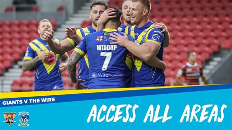 Access All Areas Huddersfield V Warrington Youtube