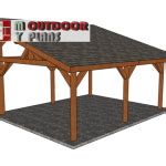 Lean To Pavilion Plans Myoutdoorplans