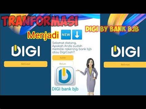 Cara Bagaimana Mengisi Data Bjb DIGI Terbaru Digi Mobile DIGI Bank