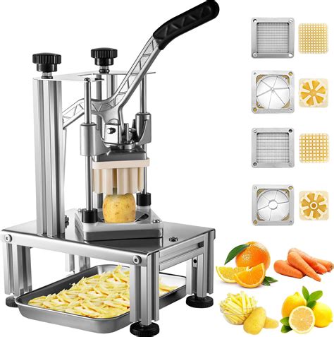 Amazon NJTFHU French Fry Potato Cutter Machine Electric Cutting