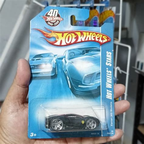 Jual HOT Wheels STARS Ferrari 360 Modena Hitam Atau Kuning Shopee Indonesia