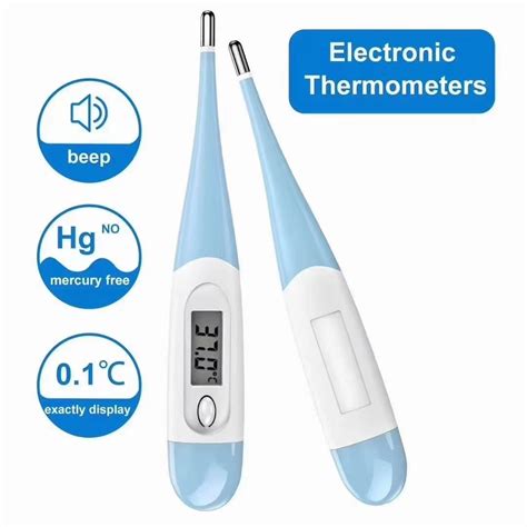 Digital Medical Thermometer For Oral Armpit And Rectal Digital Thermometers And Clinical