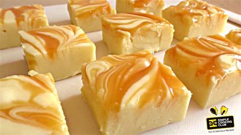 4-Ingredient White Chocolate Caramel Fudge Bars Recipe