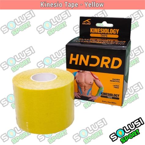 Jual Hndrd Kinesio Tape Plester Otot Kinesiology Hundred Original