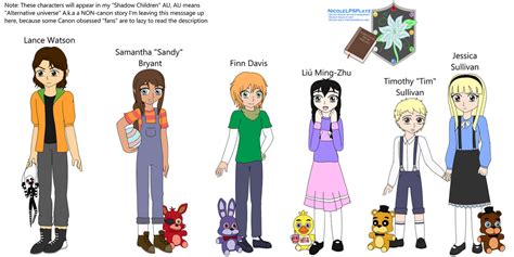 Fnaf Sc Missing Children Redesign By Nicolelpsplayz On Deviantart