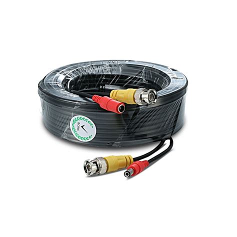 Cable Para C Maras Seguridad Cctv Video Y Poder Bnc Metros