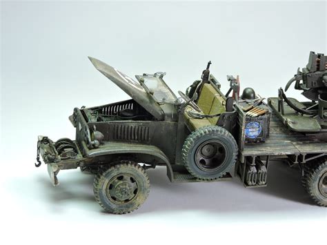 French Liberator Truck Gmc With Bofors Aa Gun Armorama™