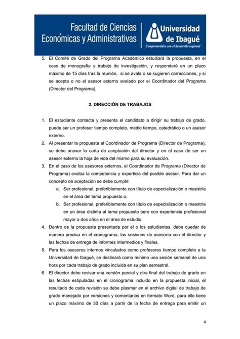 Lineamientos Modalidades De Grado Fcea 2014 2 Final PDF