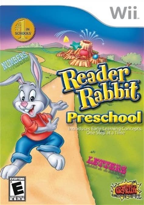 Reader Rabbit Preschool Nintendo Wii Game