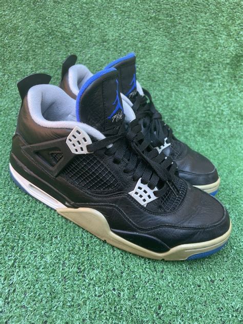 Air Jordan 4 Retro OG Motorsports Alternate Black Blu… - Gem