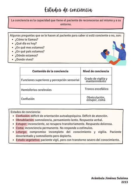 Estados de Conciencia Suleima Arámbula Jiménez uDocz
