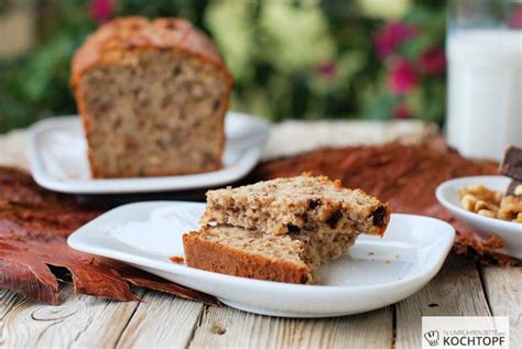 Walnuss Schokoladen Bananenbrot Oder Banana Bread Ist Doch Gar Kein