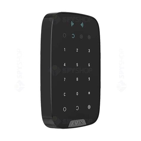 Tastatura Touch Led Wireless Cu Cititor De Proximitate Ajax Keypad Plus