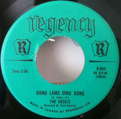 Edsels Rama Lama Ding Dong Bells Vinyl Discogs