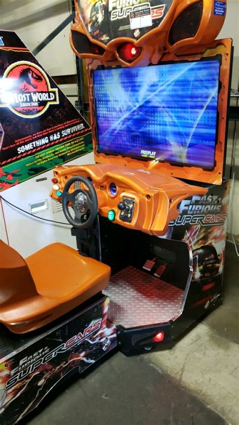 Super Cars Fast And Furious 42 Deluxe Racing Arcade Game Raw Thrills 7