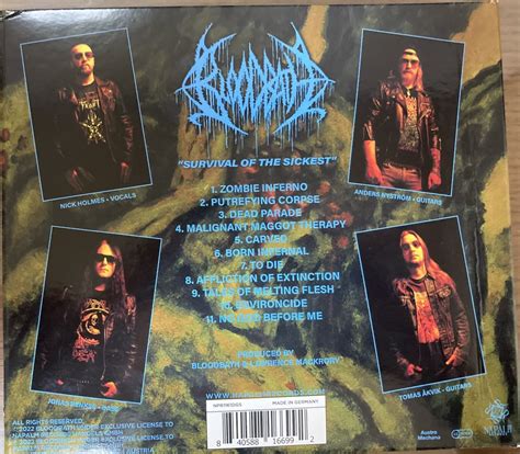 Bloodbath Survival Of The Sickest Cd Photo Metal Kingdom