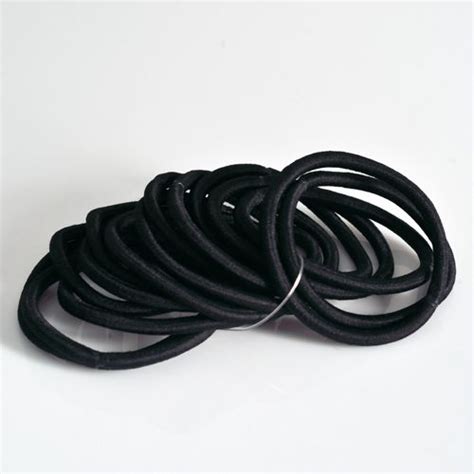 4mm Thickness Simple Black Elastic Hair Band Online With 1162piece