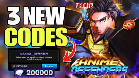 New Codes All New Working Codes For Anime Defenders October