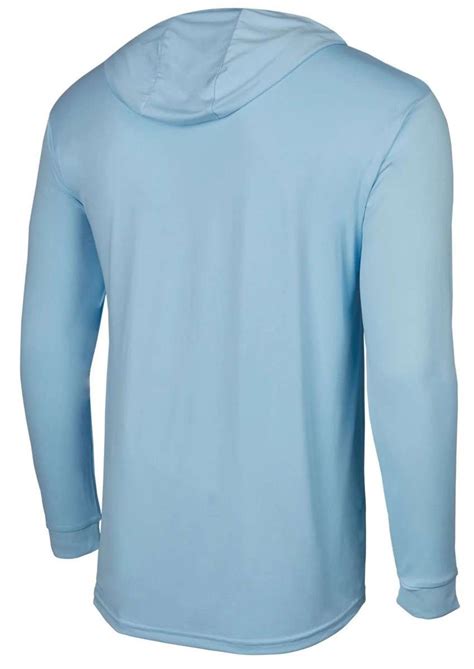 Pelagic Aquatek Solid Hooded Shirt Lbl X Large Tackledirect