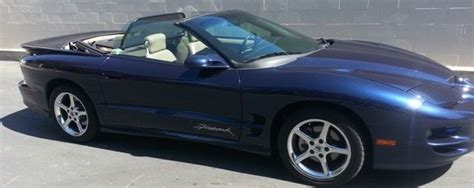 2000 Pontiac Firehawk Trans Am Convertible - Low Miles!