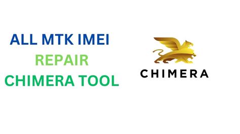 ALL MTK IMEI REPAIR CHIMERA TOOL YouTube