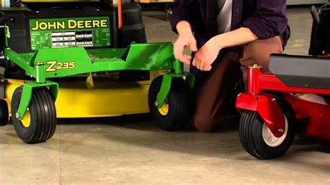 Zero Turn Riding Lawn Mower Comparison Toro Vs John Deere Youtube