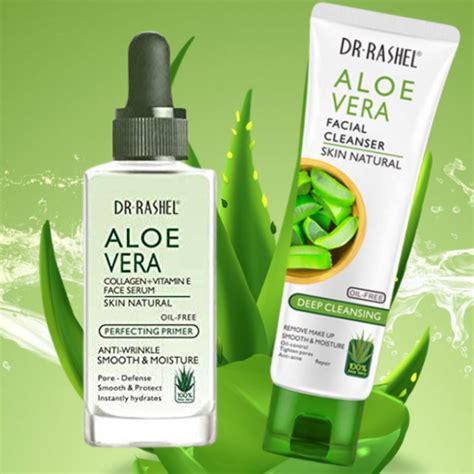 Set 2 Produse Cu Aloe Vera Si Colagen Dr Rashel Aloe Vera And