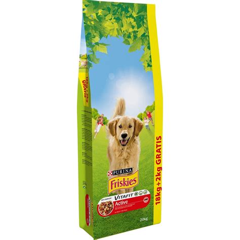 Croquettes Pour Chien Vitafit Active B Uf Friskies La Sac De Kg