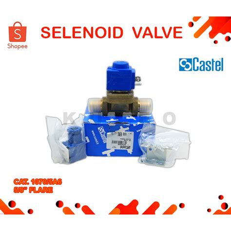 Jual Selenoid Valve Castel 58 Selenoid Valve Castel 58inch