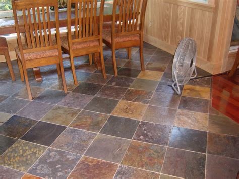 Installingaslatefloorinyourkitchen Slate Flooring Slate Floor