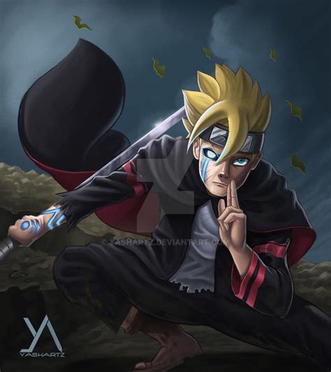 Fan Art Boruto Uzumaki By Yashartz On Deviantart